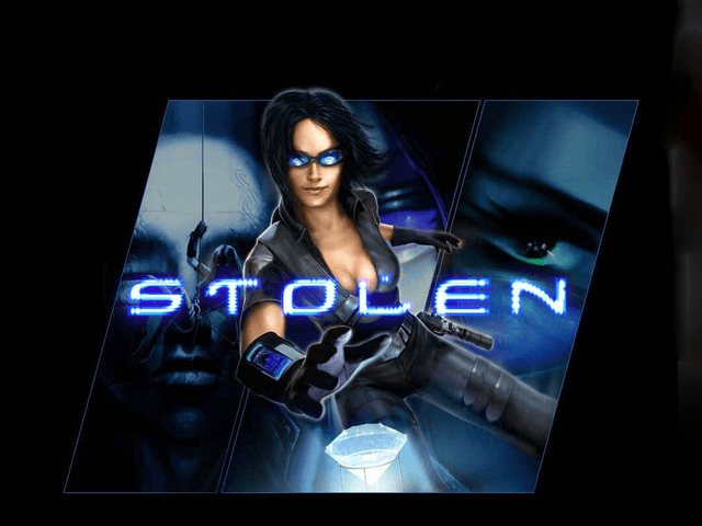 Stolen title screen for Xbox